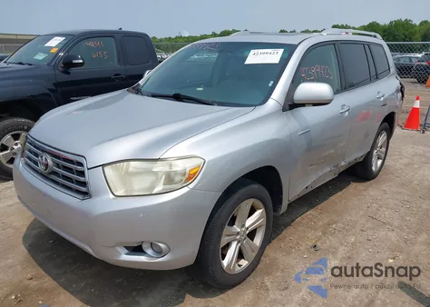 2008 Toyota Highlander Limited из США, поврежденный, VIN JTEES42A482042342